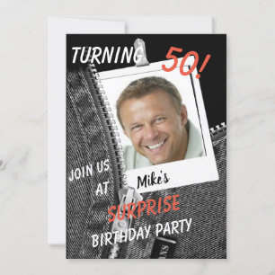 Convite especial para o grande aniversário