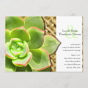 Convite estilizado do casamento da galinha e da