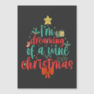 Convite Estou sonhando com uma árvore de Natal de Natal en