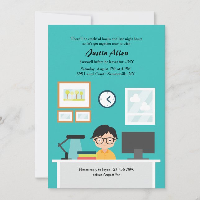 Convite Estudantil (Frente)