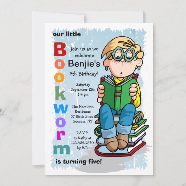 Convite estudioso do menino (Frente)