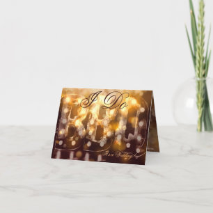 Convite Eu faço Casamento de Barbecue