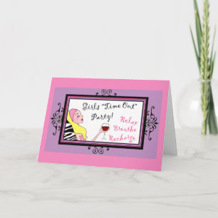 Convite "Faça intervalo"/ Relaxe a Recarga