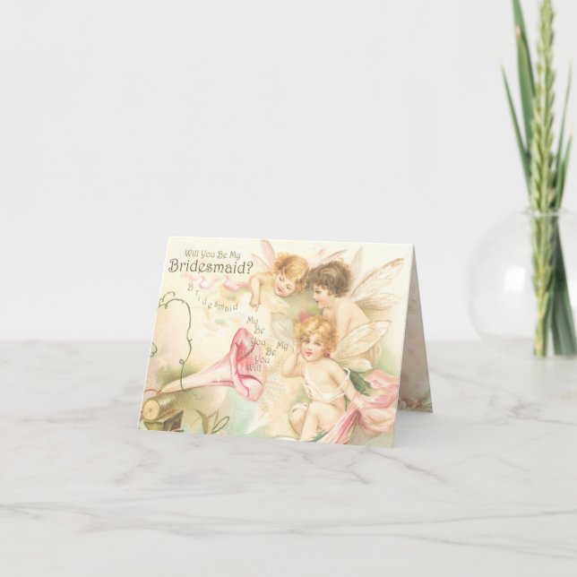 Convite Fairies Anunciará Que Você Será Minha Porta-Voz (Frente)