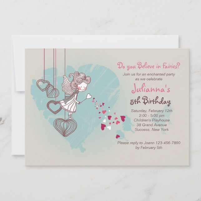 Convite feericamente (Frente)