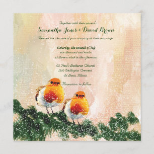 Convite feito sob encomenda do casamento dos