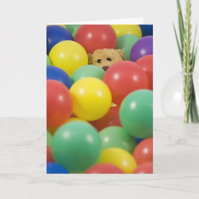 Convite Feliz Dia do Urso - Aniversário (Frente)