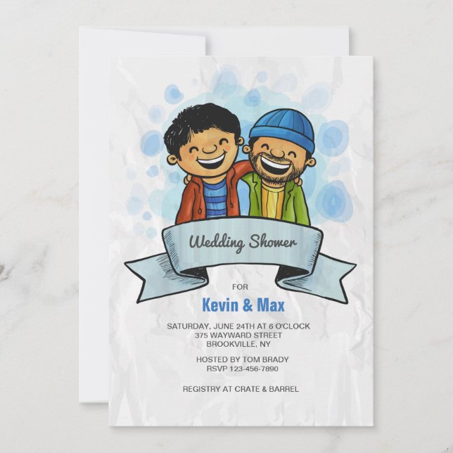 Convite Feliz e Gay (Frente)