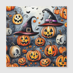 Convite Feliz Halloween design assustador de guloseimas ou