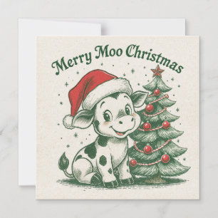 Convite Feliz Natal Moo