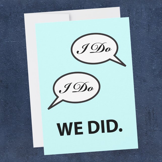 Convite Festa Após Casamento Eu Aceito Nós Fizemos (Criador carregado)