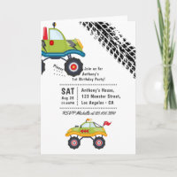 Festa de aniversário Monster Truck