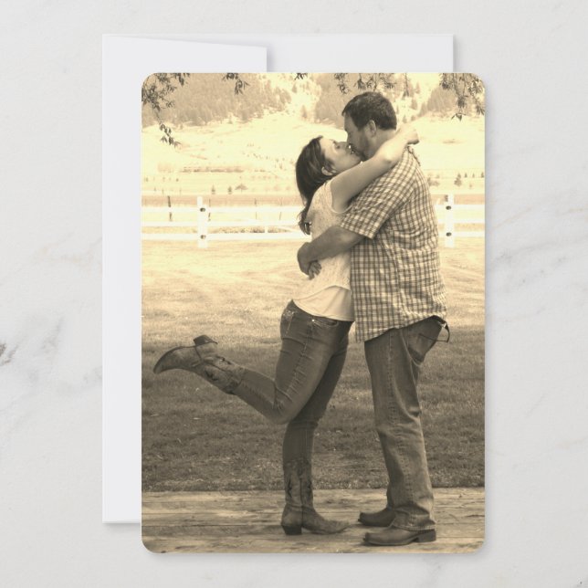 Convite Final De Casamento (Verso)