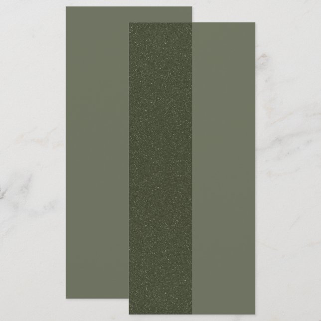 Convite Flat Texturizado Verde Split Moss – Person (Frente/Verso)