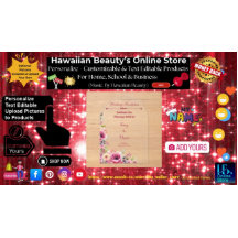 Convite Floral Flat Salvar O Cartão De Data