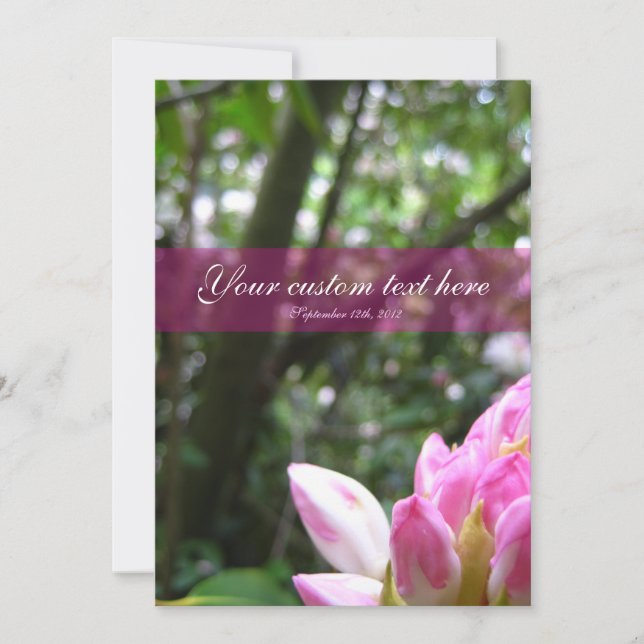 Convite Floral Natural Simples.formal. (Frente)