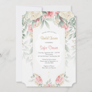 Convite Floral Suave