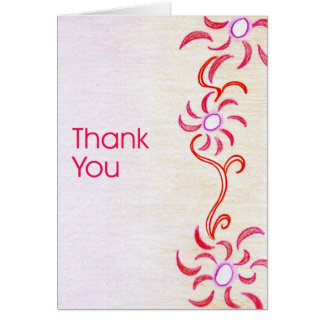 Convite floral vermelho abstrato do casamento