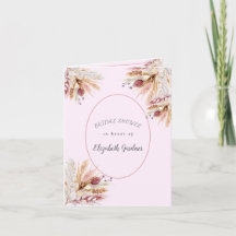 Flores BoHo para Chá de Noiva