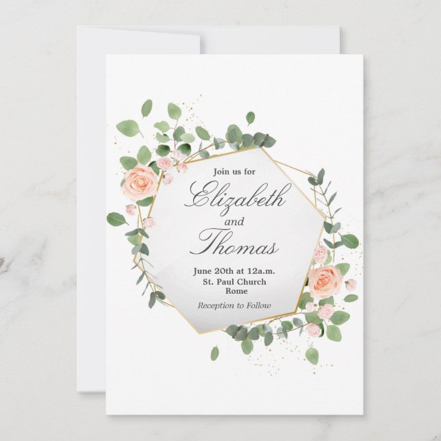 Convite Flores da Primavera (Frente)