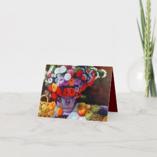 Convite Flores Monet e Frutas