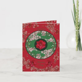 Convite Flores para o Natal