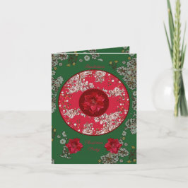 Convite Flores para o Natal