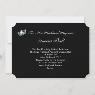 Convite Formal Para A Coroa De Prata Convite IV Au