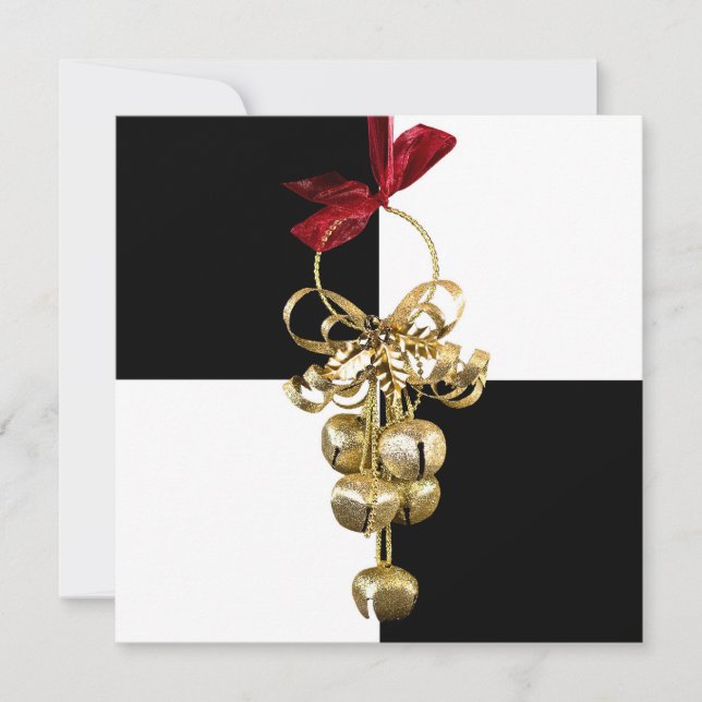 Convite Formal Para Sininhos De Natal (Frente)