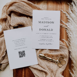 convite formal simples para casamento