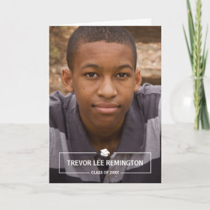 Convite Formatação de Fotos Simples e Moderna Dobrada