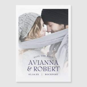 Convite Foto de casamento legante Salvar a data