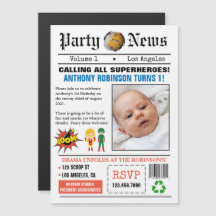 Foto de Festa de aniversário de Super Herói do Jor