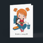 Convite Foto de Festa de Jogos Noturnos<br><div class="desc">convite de aniversário de meninas de jogos de vídeo personalizável para suas especificações.</div>