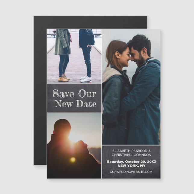 Convite Foto personalizada simples Mudar nossas Mães de ca (Frente/Verso)