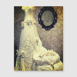 Convite Fotografia de Bolo de Vestido de Noiva
