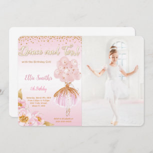 Convite Fotográfico Ballerina