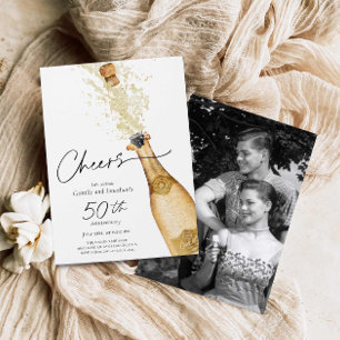 Convite Fotográfico de 50 Aniversário de Casamento