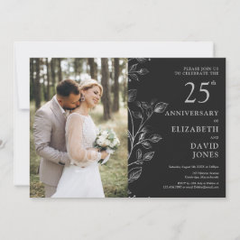 Convite Fotográfico de Aniversário de Casamento de