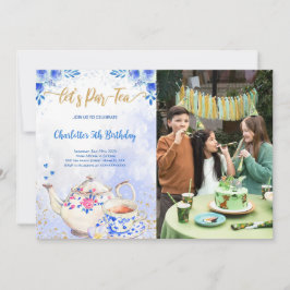 Convite Fotográfico de Aniversário do Partido do C