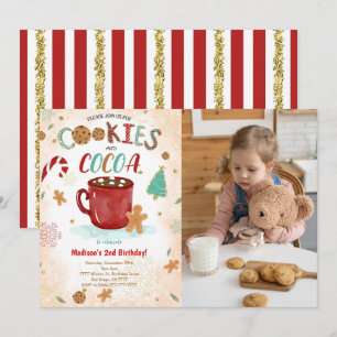 Convite Fotográfico de Bookie Birthday