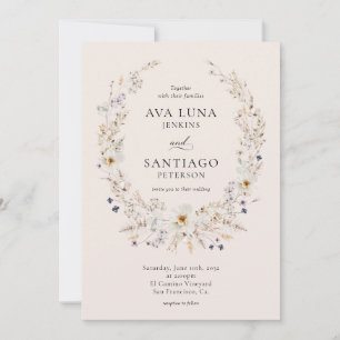 Convite Fotográfico de Casamento Botânico de Queda