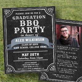 Convite Fotográfico do Partido do CHURRASCO de Gra