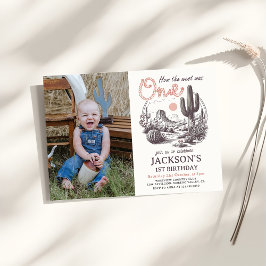 Convite Fotográfico do primeiro aniversario do Des