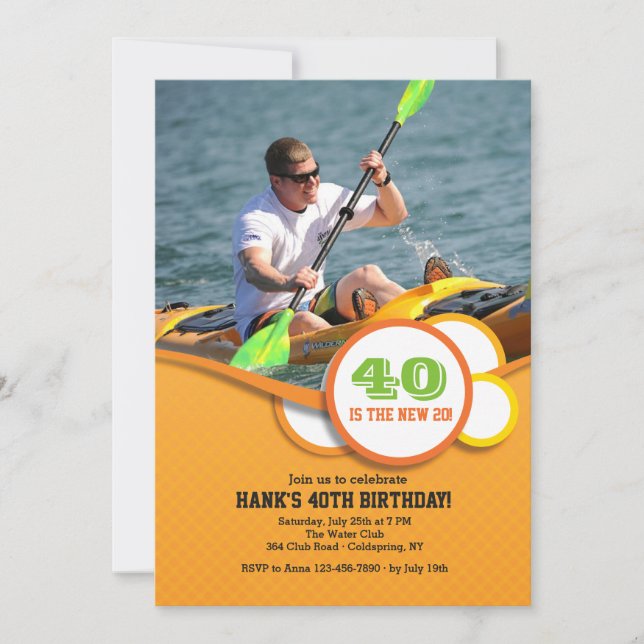 Convite Fotográfico em Círculos Felizes (Frente)