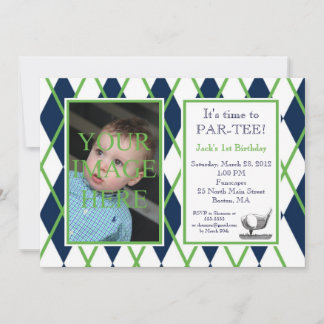 Convite Fotográfico Golf Argyle