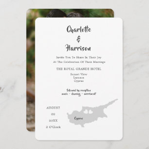 Convite Fotográfico para Destino de Casamento em C