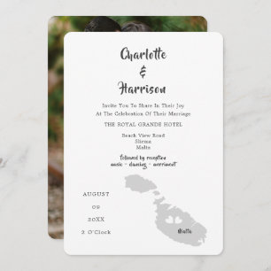 Convite Fotográfico para Destino de Malta