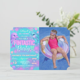 Convite Fotográfico para Festa de aniversário de g