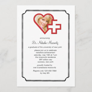 Convite Fotográfico para Graduação na Faculdade de